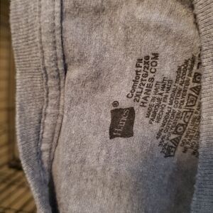 Hanes Short Sleeve Tee - Heather Gray